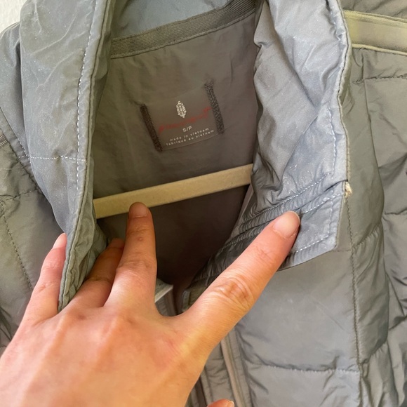 FP Movement by Free People Reflective Silver Puffer Jacket small - Picture 14 of 16